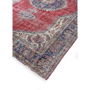 Alfombras de Lana Anudadas a Mano de Gran Tamaño, Diseño de Medallón Rojo y Naranja, para Sala de Estar o Pasillo - Pae-2325 - Product Image 2