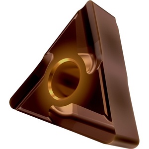 Inserto de Torneado Indexable con Recubrimiento PVD ISO TNMG 160408EL-SIT8430 D.3.81mm, Paquete de 10 para Corte y Conformado de Metales - Product Image 1