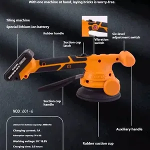 Outil de nivellement de carreaux de sol à batterie Li-ion rechargeable - Product Image 1
