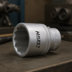 Hazet 3/4'' Short <b>12</b>-<b>Point</b> Metric Square <b>Socket</b> - Product Image 3