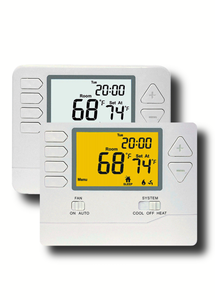 Thermostat pour la maison Climatiseur au sol 24V Chauffage numérique Thermostat intelligent pour système CVC - Product Image 2