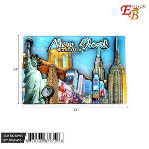 Aimant New York 3.5 \ "X2.4 \" 25DZ/CS Aimant de réfrigérateur élégant - Product Image 1