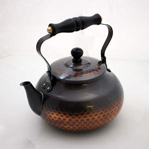 2L Japanese Pure Copper Hammered <b>Kettle</b> Easy to Clean Made in Japan <b>Water</b> <b>Kettle</b> Gift Box Packaging - Product Image 4