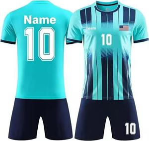 Top Nueva llegada Pakistán Hecho de alta calidad Buena venta Último producto con logotipo propio Imprimir 2025 Último uniforme de fútbol para hombres - Product Image 3