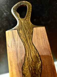 Tabla de cortar moderna de cocina de tipo colgante, tabla de cortar de madera y resina, última gran oferta, tabla de cortar multifuncional de HUMAYUN WORLD CRAFTS - Product Image 5