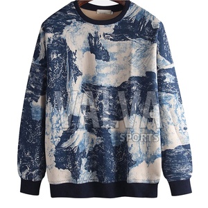 Vente en ligne de sweats surdimensionnés pour hommes personnalisés hiver épais coton mélangé sublimation motif solide pour le confort et le style - Product Image 1