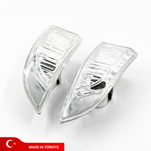 Nouvel ensemble de lentilles de rétroviseurs latéraux 261656470R 261609550R gauche et droit pour Megane III Fluence Latitude Scenic - Product Image 1