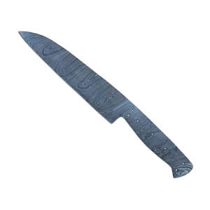 Lame brute en acier Damas professionnel pour les fabricants de couteaux, acier multicouche conçu pour les couteaux faits à la main, équipement de plein air - Product Image 3