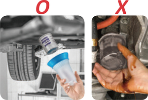 Taiwan Supplier OEM ODM <b>Oil</b> <b>Filter</b> <b>Removal</b> Cup Durable Blue PE And Translucent White PP - Product Image 3