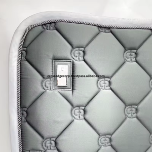 Tapis de selle équestre complet doux pour l'équitation, bonnet d'oreille et bottes avec doublure en polaire tapis de selle équestre pour chevaux - Product Image 5