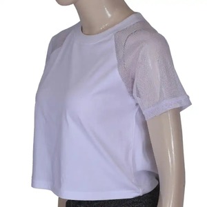 Tops Cortos Casuales de Verano para Mujer 2024, de Alta Calidad a Precio de Fábrica, Diseños Personalizados, Transpirables, de Secado Rápido y Ecológicos - Product Image 2