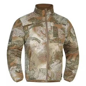 Windproof <b>Jacket</b> with Breathable Fabric and Multi-Pocket Design "URSUS" - <b>CAMO</b> - Product Image 1