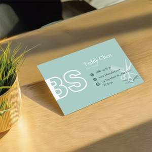 Papier couché personnalisé Cartes de visite Papier personnalisable et carton Produit d'impression - Product Image 6