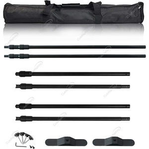 Support de toile de fond rétractable pour salon professionnel, conférence, cérémonie, personnalisé, en tissu, <span class=keywords><strong>grand</strong></span> <span class=keywords><strong>format</strong></span>, portable - Product Image 5