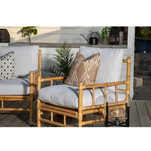 OEM/ODM High Quality Custom Bamboo <b>Arm</b> <b>Chair</b> Vietnam's Top Exported Leisure Furniture for Home Living Room Outdoor Use - Product Image 1