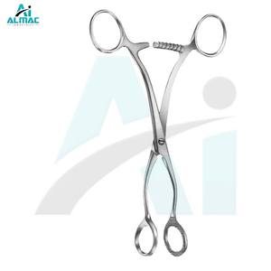 Forceps ovariens ALMAC Medical Doyen, fabriqués en acier inoxydable de qualité supérieure, manuels, certifiés CE pour les hôpitaux et les cliniques, garantissant une précision accrue. - Product Image 3