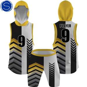 Uniforme de Fútbol Americano 7 contra 7 Cómodo y Transpirable, Material de Spandex/Algodón, Color y Logotipo Personalizables, Ropa Deportiva Unisex para Adultos - Product Image 6