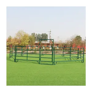 12英尺便宜的聚氯乙烯马栏杆围栏塑料板，白色乙烯基柱子和栏杆围栏，畜栏马围场围栏