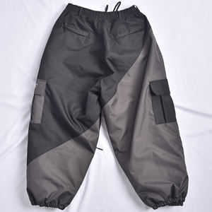 Venta al por mayor adultos pantalones de esquí moda invierno al aire libre cintura-protección suelta pantalones de esquí impermeable cálido profesional Snowboard Pantalones - Product Image 2