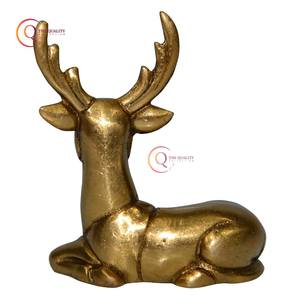 รูปปั้นโลหะรูปกวางสำหรับตกแต่งบ้านรูปปั้นกวางสไตล์วินเทจสำหรับตกแต่งบ้านตกแต่งบ้านห้องนั่งเล่นสำนักงานห้องนอน - Product Image 5