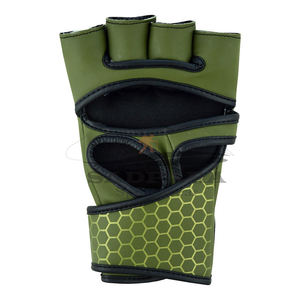 Gants de boxe en cuir PU personnalisés Gants d'entraînement MMA de haute qualité pour adultes Vente en gros de matériel d'usine - Product Image 2