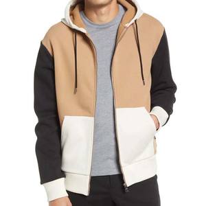 OEM Conception Personnalisée Nouvelle Arrivée Couleur Contraste Vêtements pour Hommes Grande Taille Sweatshirts à Capuche 100% Coton Grande Taille Hommes Hoodies - Product Image 3