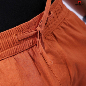 กางเกงขาสั้นสำหรับผู้ชายกางเกงวิ่งออกกำลังกายแบบลำลองสีพื้นแห้งเร็วกันน้ำระบายอากาศได้สำหรับฤดูร้อน - Product Image 5