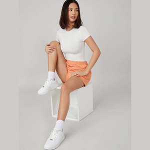 Kivotech Custom logo Women's Round Neck Short Sleeves <b>Slim</b> Fit Casual <b>Bodysuit</b> With High Quality - Product Image 4