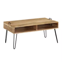 Mesa de comedor extensible moderna, pieza central, sala de estar, madera y Metal, alta calidad, recién llegados, precios económicos