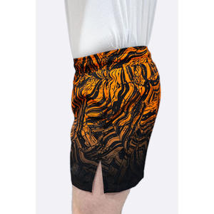 Shorts de MMA et de Muay Thai personnalisés en polyester/coton, à séchage rapide, respirants, légers et compressifs, avec impression par transfert thermique - Product Image 6