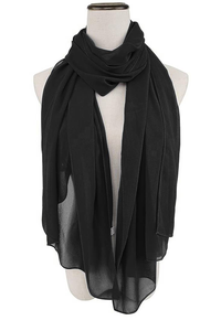 Caftan islamique modeste de haute qualité en Georgette noire et or brodée à la main fabricant indien à col haut musulman traditionnel - Product Image 3