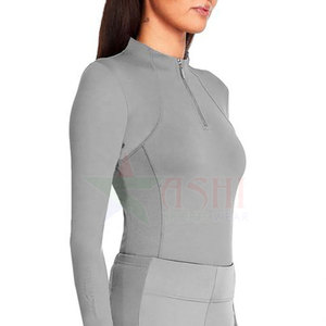 Tissu en polyester et élasthanne en vrac, sweat-shirts d'équitation pour femmes, taille et couleur personnalisées disponibles, directement de l'usine, imperméable et coupe-vent - Product Image 2