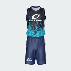 Nouveaux ensembles d'uniformes de basketball pour hommes de haute qualité avec logo personnalisé, design respirant pour les sports d'été, uniformes de basketball par sublimation - Product Image 4