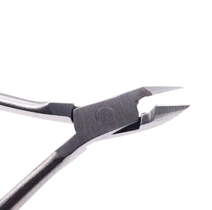 Coupe-ongles professionnel en acier inoxydable coupe-ongles lame incurvée manucure ciseaux outil de coupe pour cuticules pinces ongles - Product Image 6