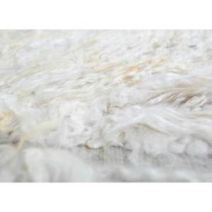 Tapis en laine noué à la main Zuri Ivory Pae-1377, couleur unie, motif puzzle rectangulaire pour la maison, le salon, le couloir, l'entrée, les adolescents - Product Image 3