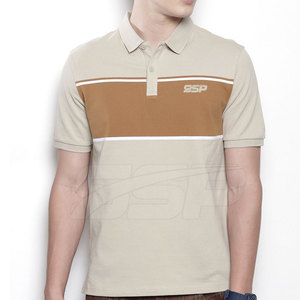 เสื้อยืดลำลองผู้ชายคุณภาพพรีเมียม ทรงปกติ ระบายอากาศได้ดี ผ้าถักผสมคอตตอน/โพลีเอสเตอร์ แห้งเร็ว แขนสั้น สีพื้น - Product Image 1