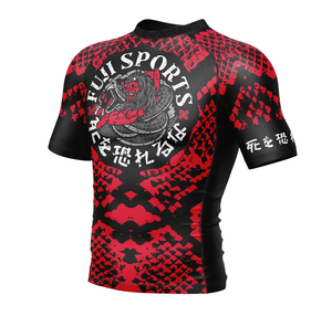 Rashguard de BJJ/Nogi/Jiu Jitsu/MMA 2026, Color Personalizado, Paneles Azules, Ajuste Perfecto, Secado Rápido, Anti-UV, Ecológico y Transpirable - Product Image 3