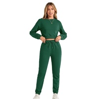 Conjunto Deportivo de Invierno para Mujer, Talla Grande, con Lentejuelas, Ecológico, para Yoga, de Alta Calidad, Holgado, Largo, Lavado
