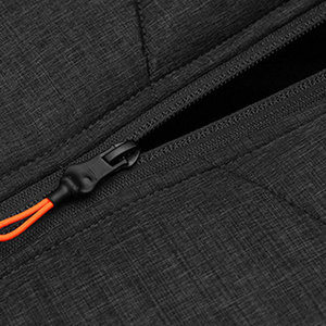 High Quality Men's Casual <b>Black</b> Puffer <b>Vest</b> Breathable Winter Warm Puffy Sleeveless Zipper Comfortable Woolen Washed for Adults - Product Image 6