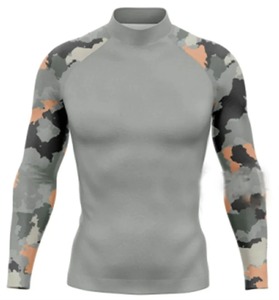 <b>Mens</b> Rash Guard Long Sleeve <b>Swimming</b> Shirts Upf 50+ Uv Protection Water Shirts Quick Dry <b>For</b> Outdoor Sports - Product Image 1