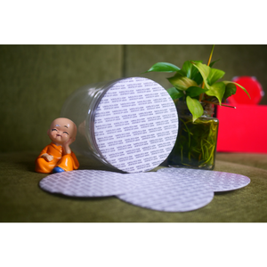 Doublure d'étanchéité sensible à la pression du fabricant vietnamien bouchon de bouteille en mousse blanche auto-adhésif caractéristique anti-déversement marque Sam Lan - Product Image 2