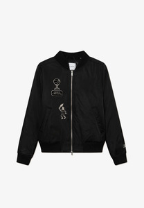 Logotipo personalizado y diseño de los hombres Letterman Varsity chaqueta bordada de béisbol universitario Bomber chaqueta de invierno para los hombres - Product Image 4