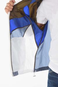 Chaqueta Cortavientos Ligera para Exteriores, con Cremallera Larga, Fabricantes Personalizan Chaquetas Cortavientos de Verano, Talla Grande, Color Patchwork, Chaqueta Anorak - Product Image 3