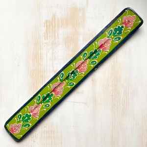 Quemador de Incienso Indio de Madera Maciza Duradero de Alta Calidad para Meditación Religiosa, Aromaterapia y Uso en Spa - Product Image 2