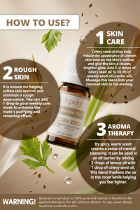 Aceite Esencial de Semilla de Apio Turco 100% Puro (Apium graveolens) Destilado al Vapor, Venta al por Mayor, Marca Privada, OEM para Perfumería - Product Image 5