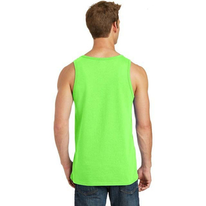 Vente en gros OEM personnalisé Musculation Fitness Muscle Workout Gym Stringer Vêtements pour hommes Grande taille Débardeurs en coton respirant - Product Image 2
