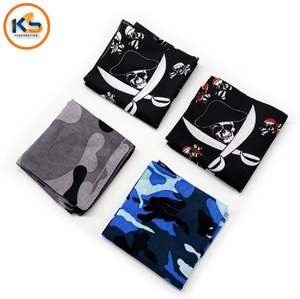 Bandanas légers entièrement imprimés par sublimation |   Bandeaux en coton personnalisés - Mode unisexe respirante et écologique pour les sports de plein air - Product Image 6