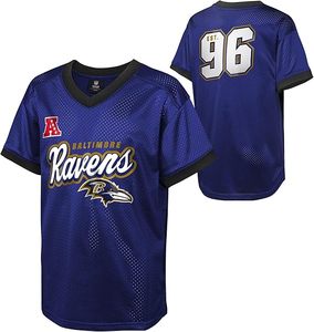 Camiseta Deportiva Ligera de Poliéster con Malla Naranja de los Denver Broncos, Manga Corta, Bordado Personalizado, Thopson International - Product Image 2