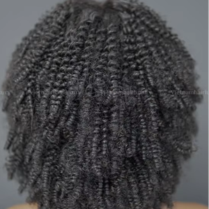 วิกผมหยิกสั้นสำหรับต่อผมแท้เกรดผมเรดมี่สำหรับต่อผมฤดูใบไม้ผลิ - Product Image 1