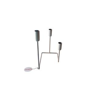 Candelabro de Metal de mesa cuadrado negro de diseño fabuloso portavelas decorativos de Navidad para Cocina Casera hecha de hierro - Product Image 4